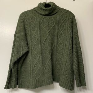 Aerie oversized turtleneck sweater
